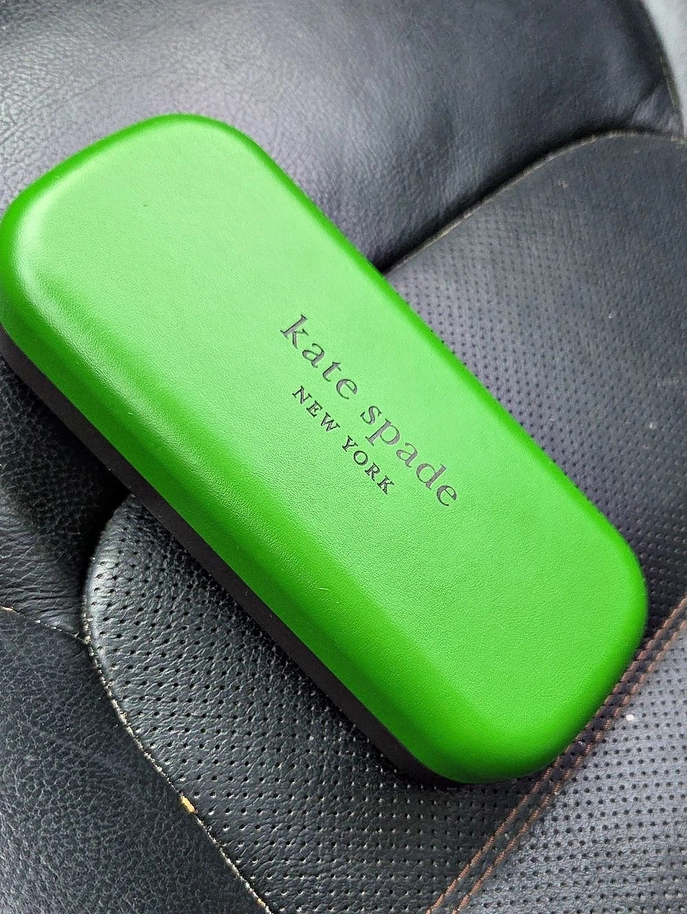 Kate Spade Green Hard Sunglasses Case